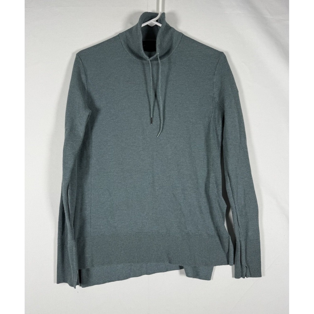 Kjus Kessy Sweater Women's 36 Small Blue Green Hoodie Golf Performance L/S